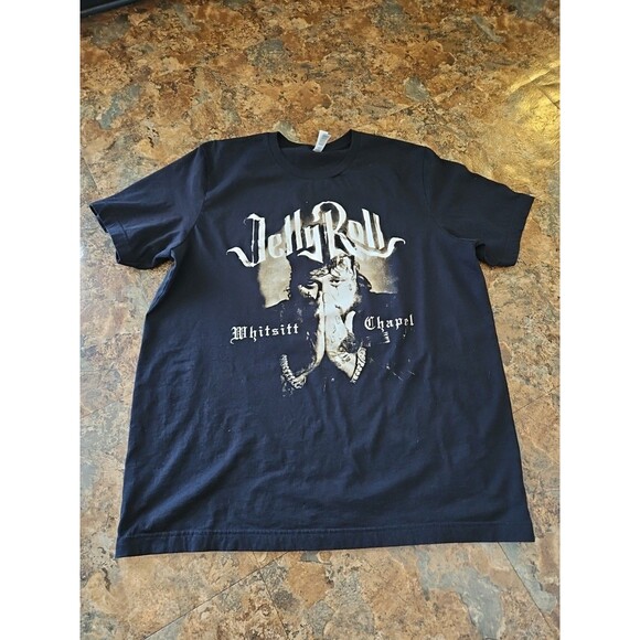 Jelly Roll Country Music Licensed T-shirt Black Xl - Picture 1 of 6